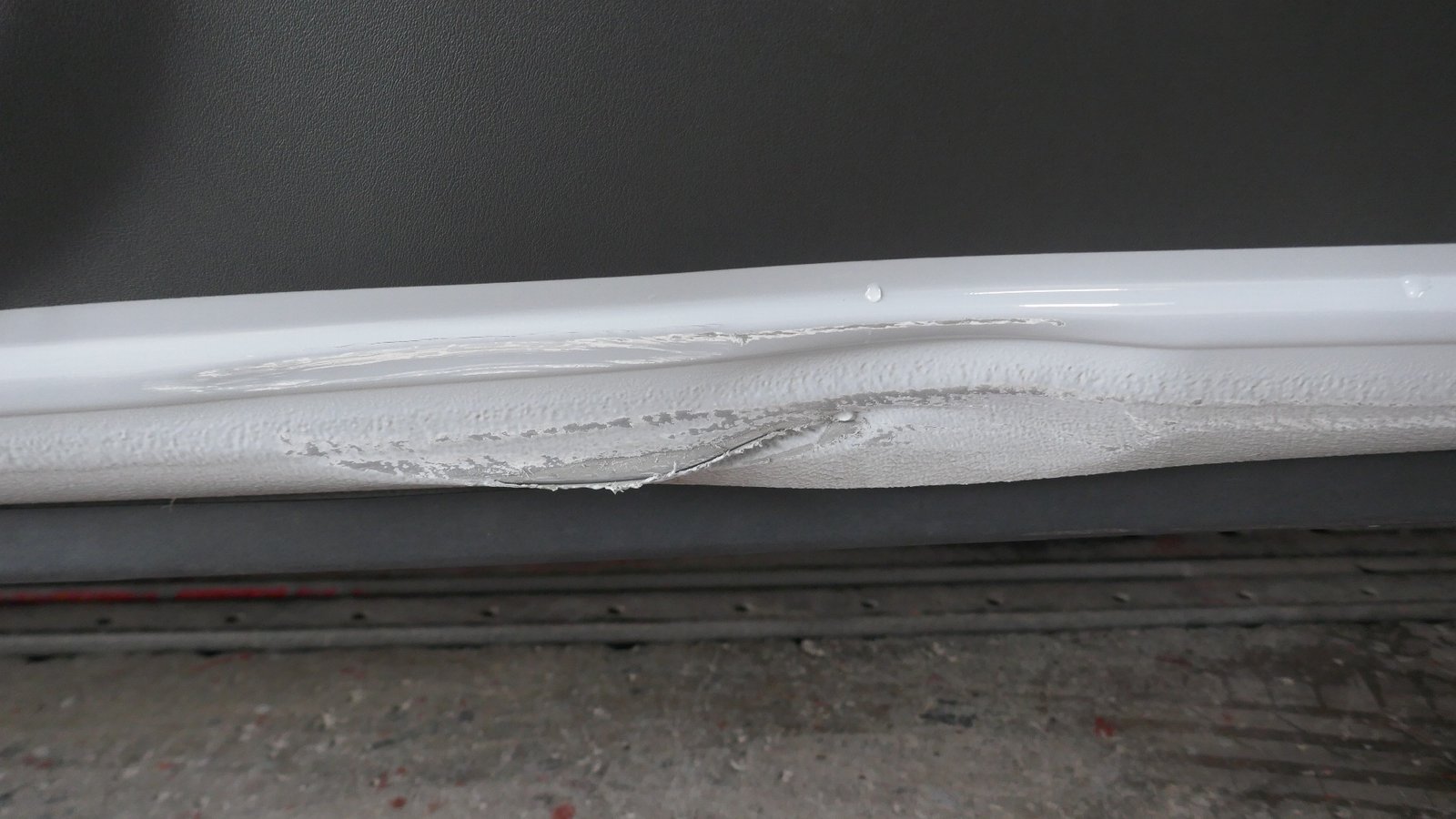 Seitenschaden am Auto